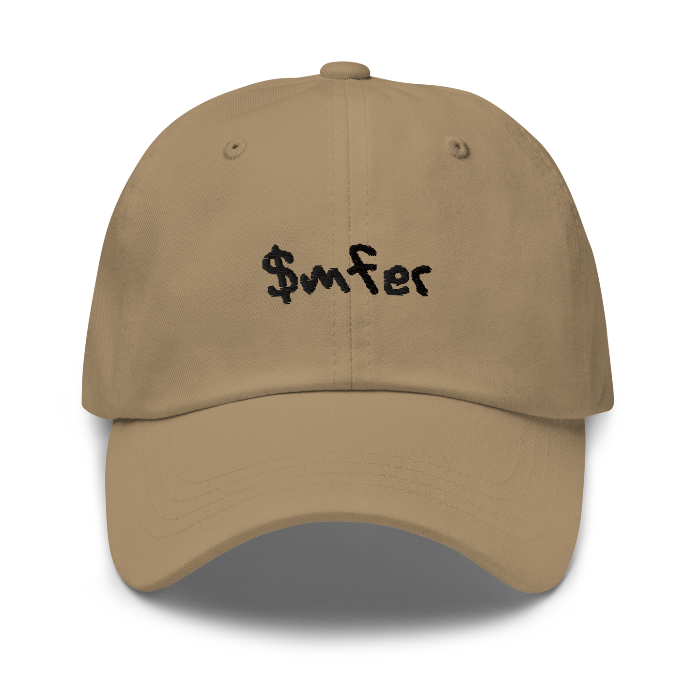 $mfer hat black text