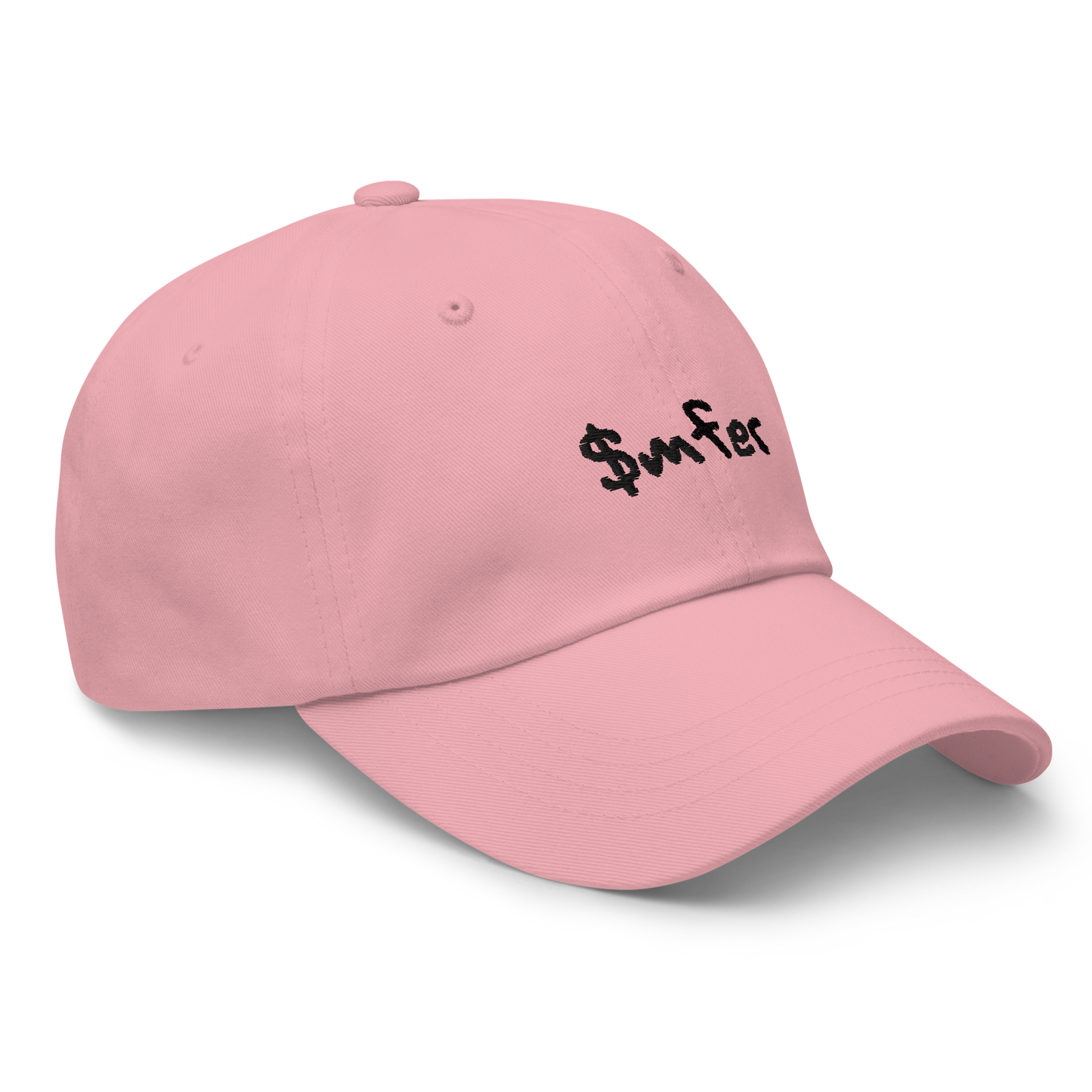 $mfer hat black text