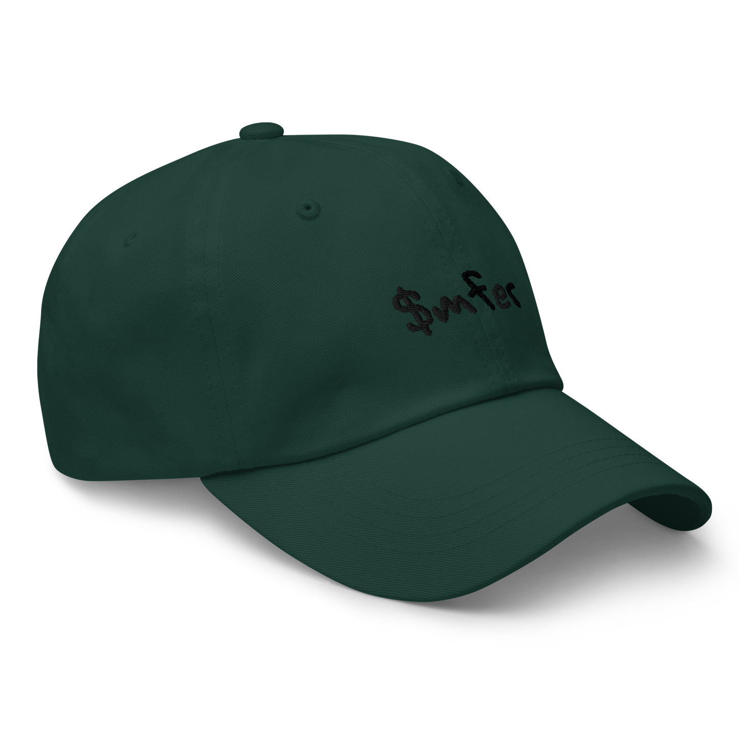 $mfer hat black text