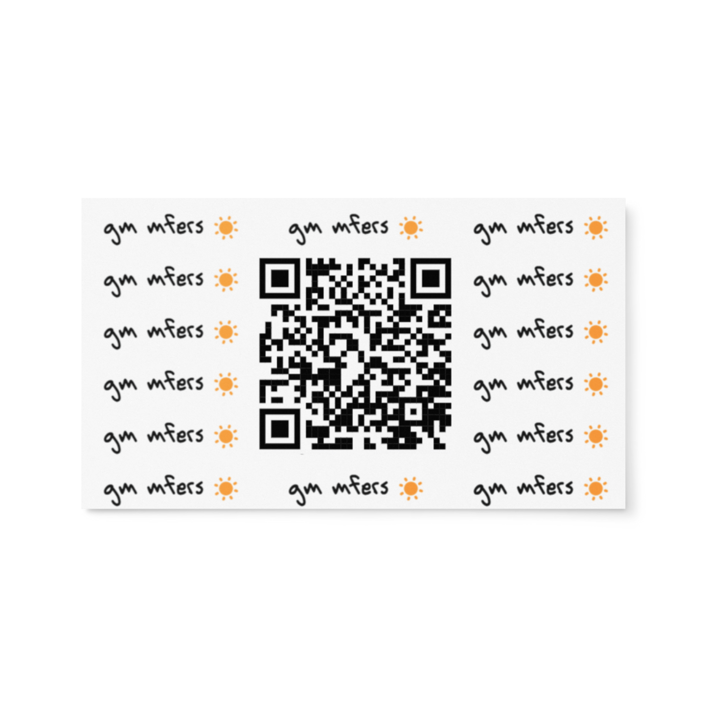 unofficial mfer business cards