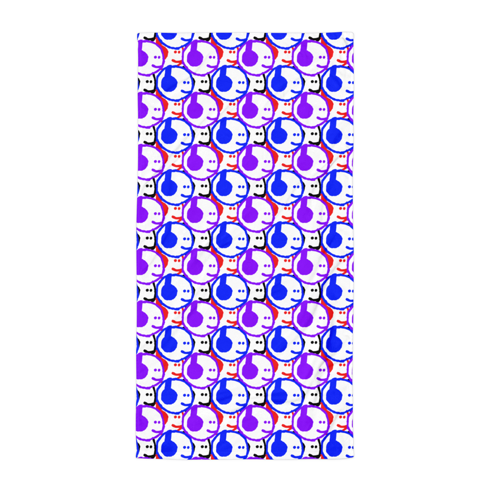 mfer towel wild berry